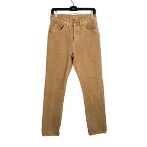 Women's Straight Leg Jeans - Tan